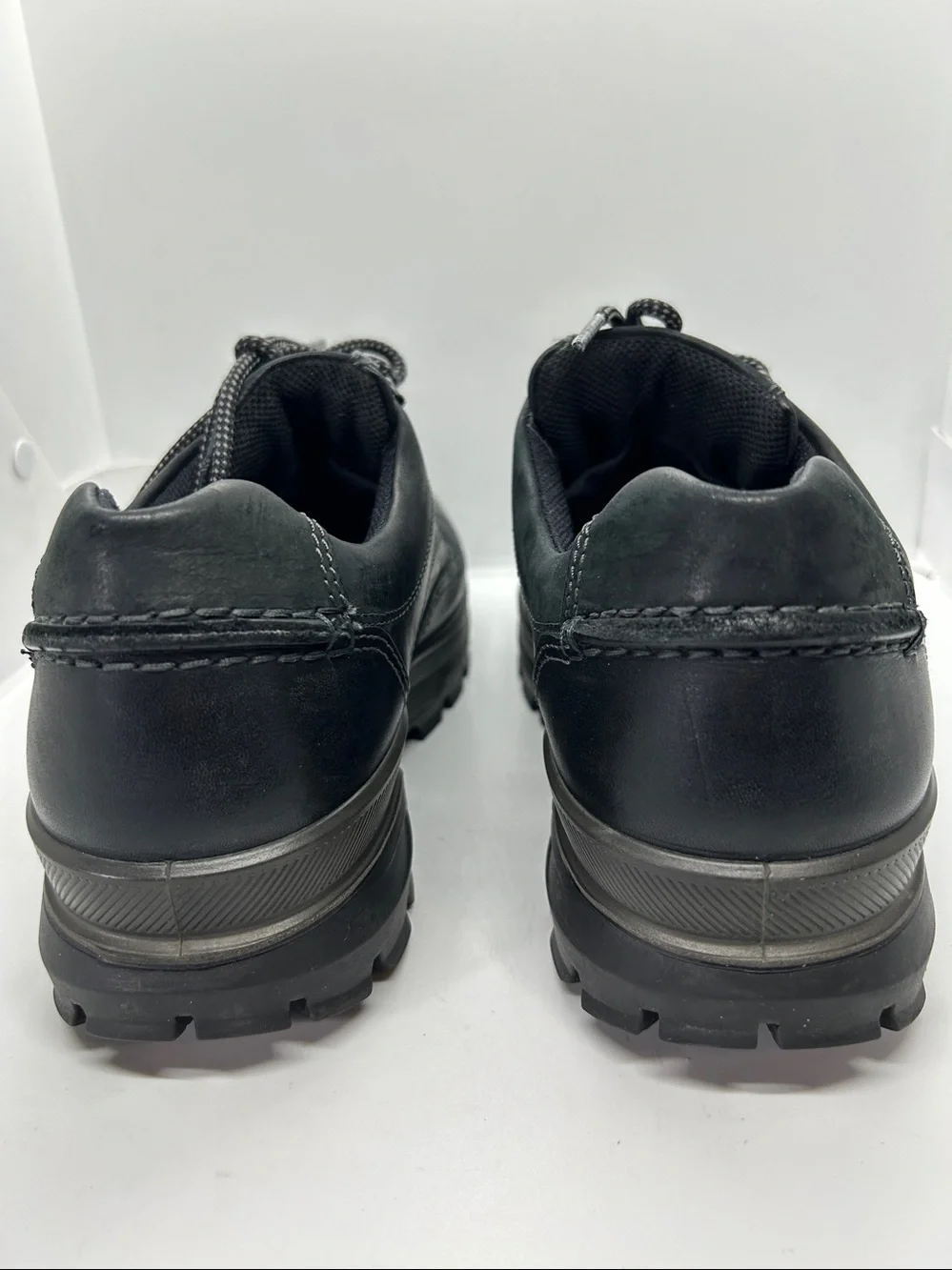 ECCO Men's Black Rugged Track GTX Tie Hiking Shoes Size 44 EU/10.5 US